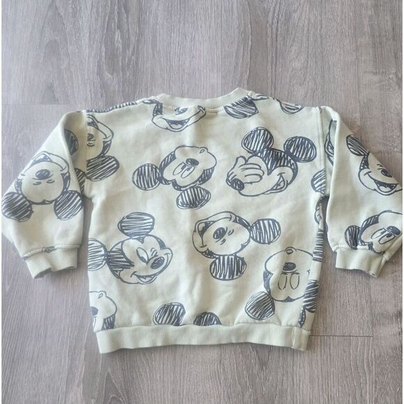 ZARA Mickey Mouse and Friends Disney Sweatshirt sz 3-4 years - Picture 8 of 8